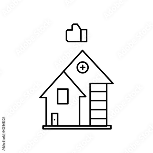 like hospital icon design