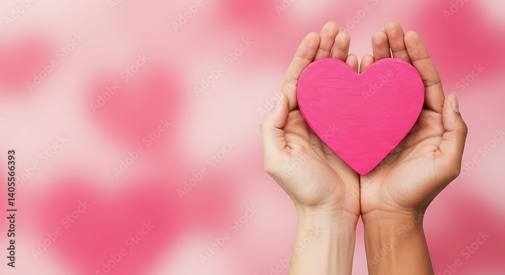 Heart's Tender Embrace AI Generated Heart's Tender Embrace AI Generated
