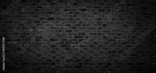 black brick wall texture as...