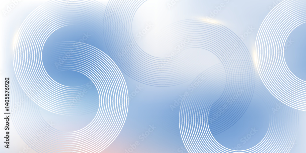 Abstract blue modern background with circle elements. Digital technology concept. vector illustration Abstract blue modern background with circle elements. Digital technology concept. vector illustration