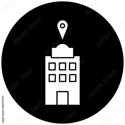 hospital location icon design