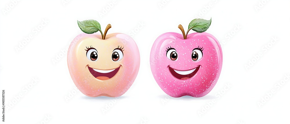 Cute Pink Apples