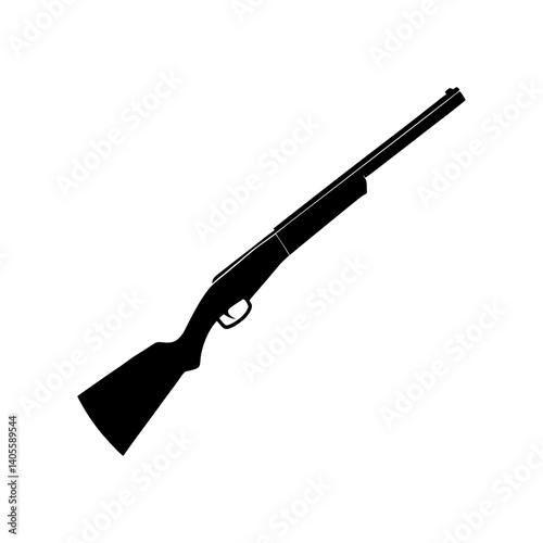 Wallpaper Mural Shotgun Silhouette vector illustration Torontodigital.ca