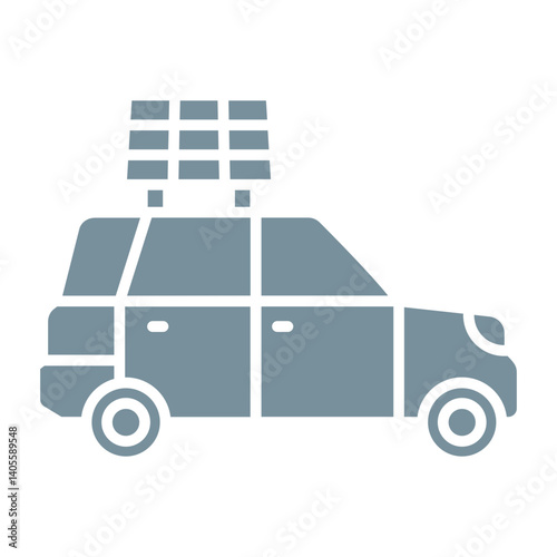 Solar car Icon