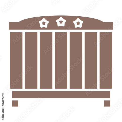 Baby crib Icon