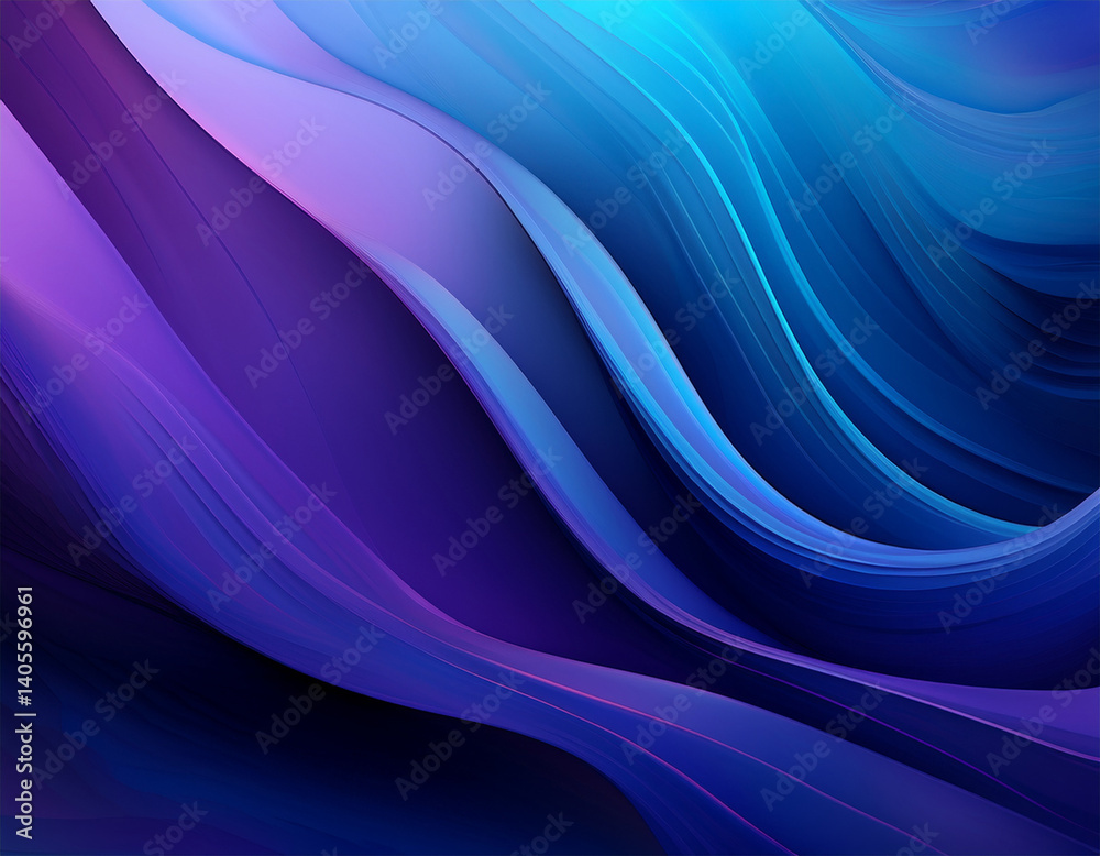 Obraz premium abstract gradient background with dark blue and purple hues