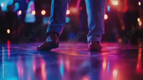Wallpaper Mural Vibrant Dance Floor Experience Under Colorful Lights Torontodigital.ca