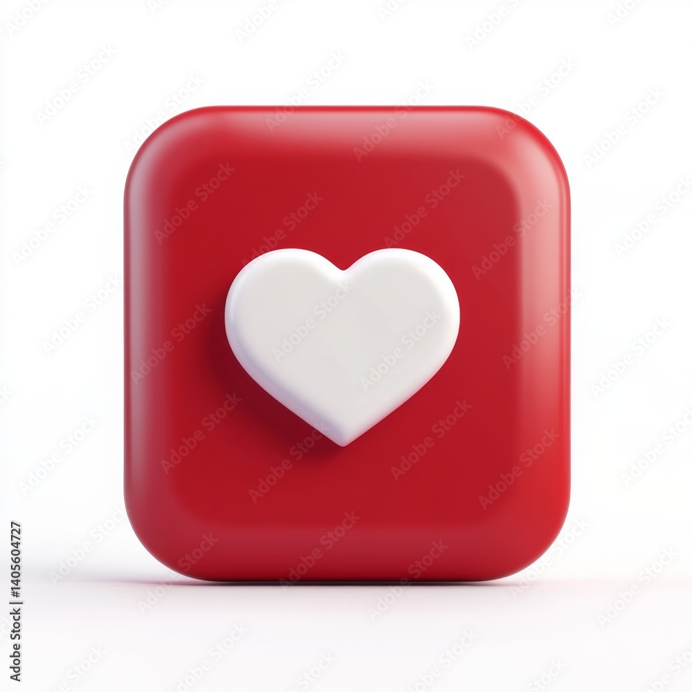 Red square button with white heart icon (4) Red square button with white heart icon (4)