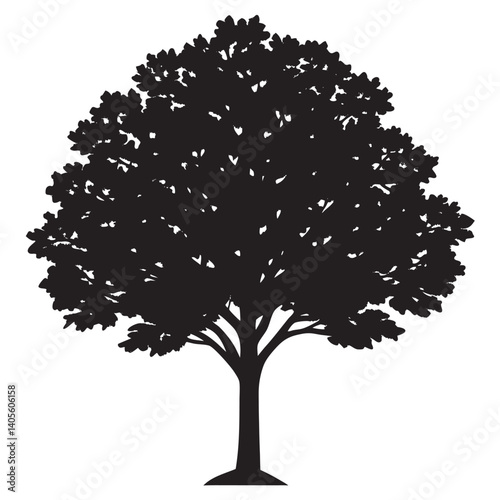 Tree silhouettes Tree Silhouette art 