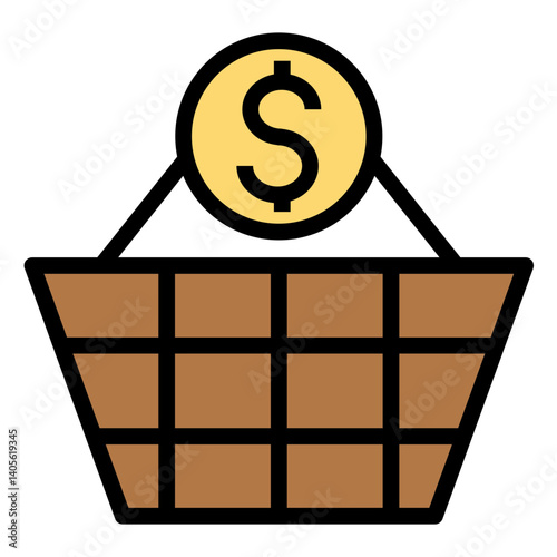 purchasing  vector icon