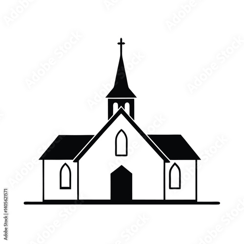 church icon vector illustration