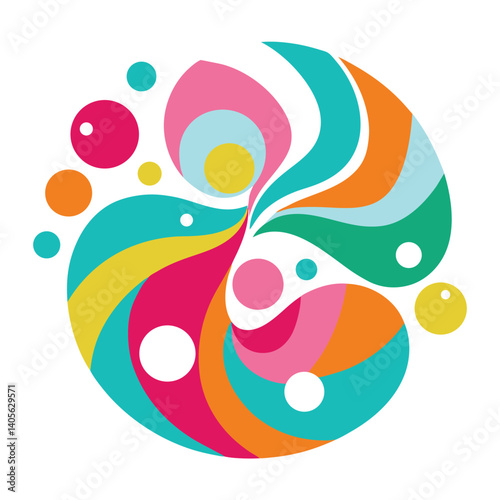 Creative Whimsical Splash With Candy Tones