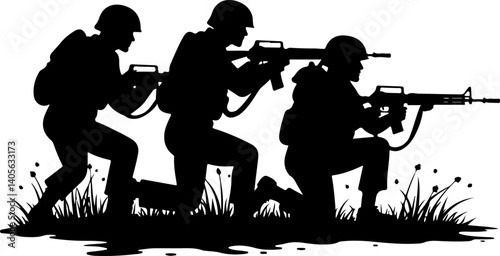 "Brothers in Arms: Shadows of Duty"

"On the Front Line: United for the Mission"

"Silhouettes of Valor"