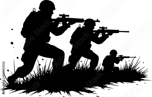 "Brothers in Arms: Shadows of Duty"

"On the Front Line: United for the Mission"

"Silhouettes of Valor"