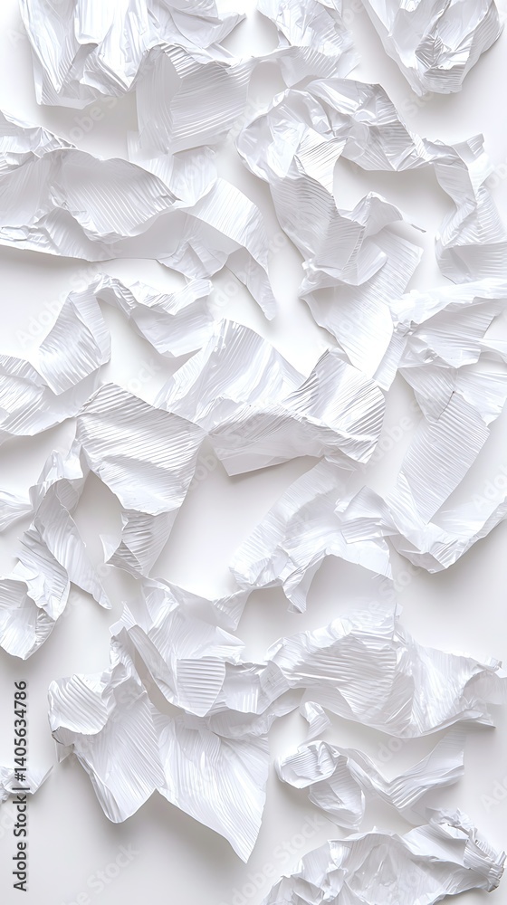 Crumpled Paper Texture Crumpled Paper Texture