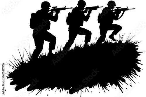 "Brothers in Arms: Shadows of Duty"

"On the Front Line: United for the Mission"

"Silhouettes of Valor"