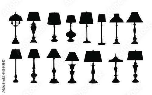 A variety of lamp shapes to enhance your design. Multi-layered arrangement.