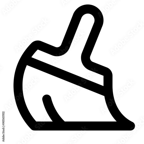 Broom vector icon design