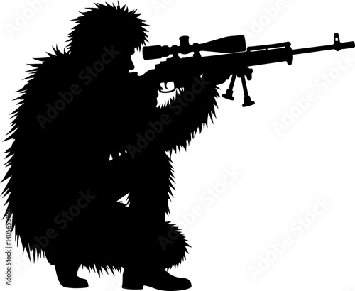 "Silent Scope: Shadow of Precision"

"One Shot, One Shadow"

"In the Crosshairs: Sniper Silhouette Art"

