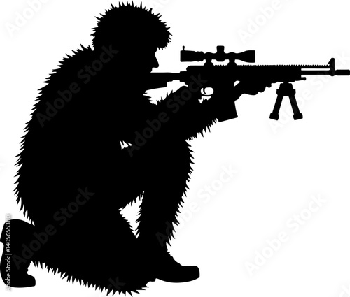 "Silent Scope: Shadow of Precision"

"One Shot, One Shadow"

"In the Crosshairs: Sniper Silhouette Art"

