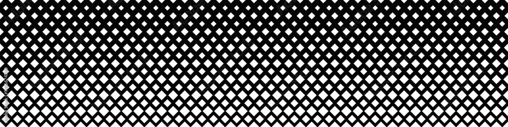 Wide abstract geometrical repeating square pattern header background