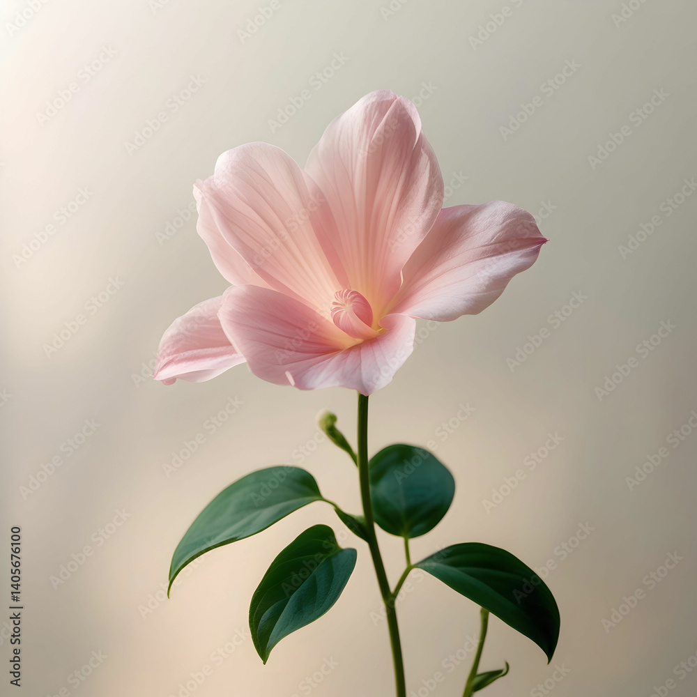 Fototapeta premium A delicate softfocus photograph of a singal