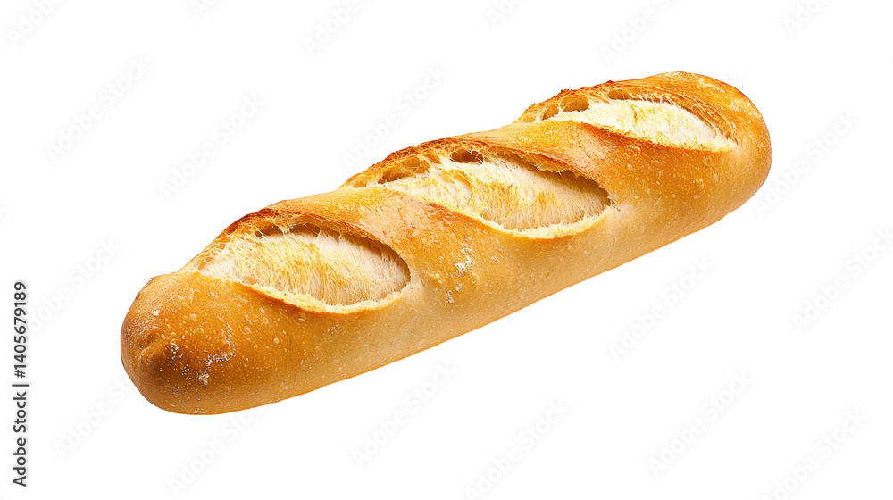 Freshly baked loaf of bread with a sliced portion, culinary delight freshly Freshly baked loaf of bread with a sliced portion, culinary delight freshly