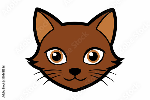 vector illustration of a cat