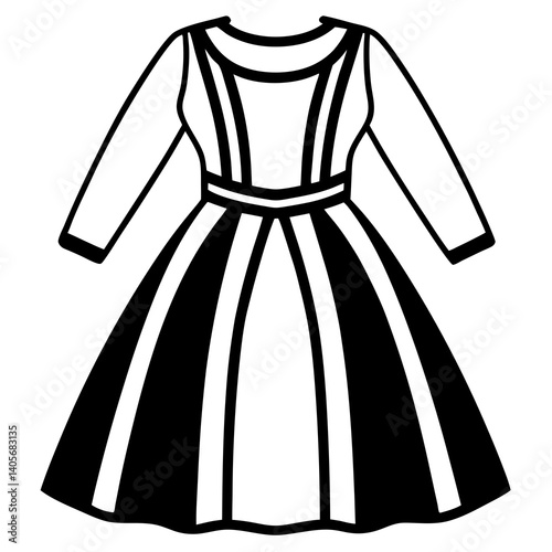 dress icon design