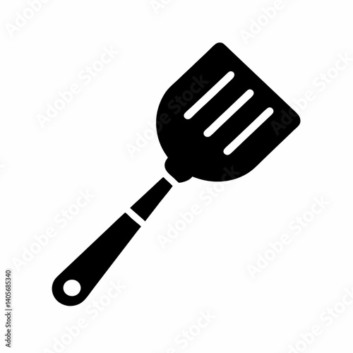 kitchen spatula vector illustration