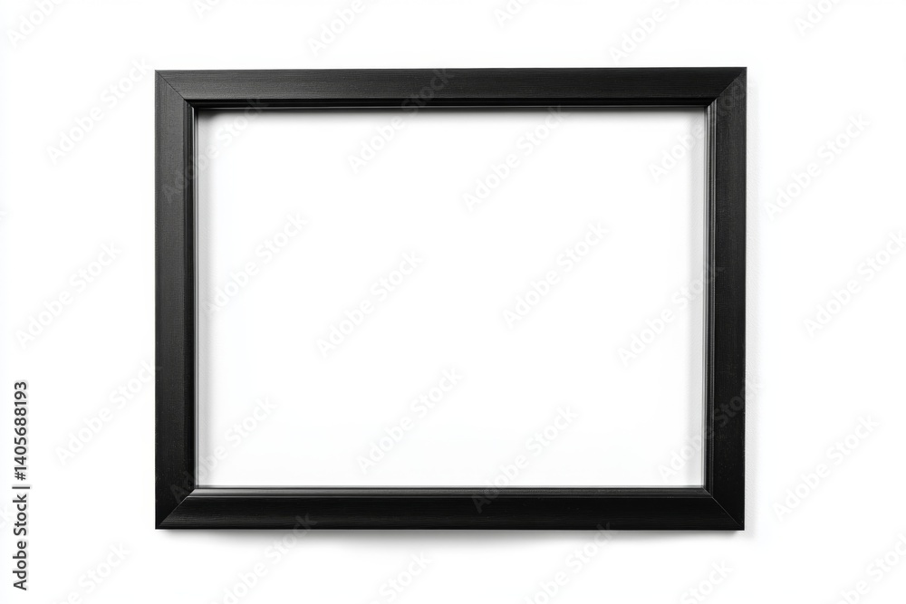 Black picture frame, ready for art Black picture frame, ready for art