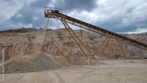 STone quarry conveyor belt