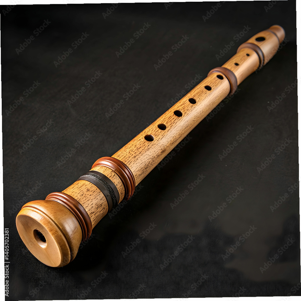 Fototapeta premium recorder music instrument