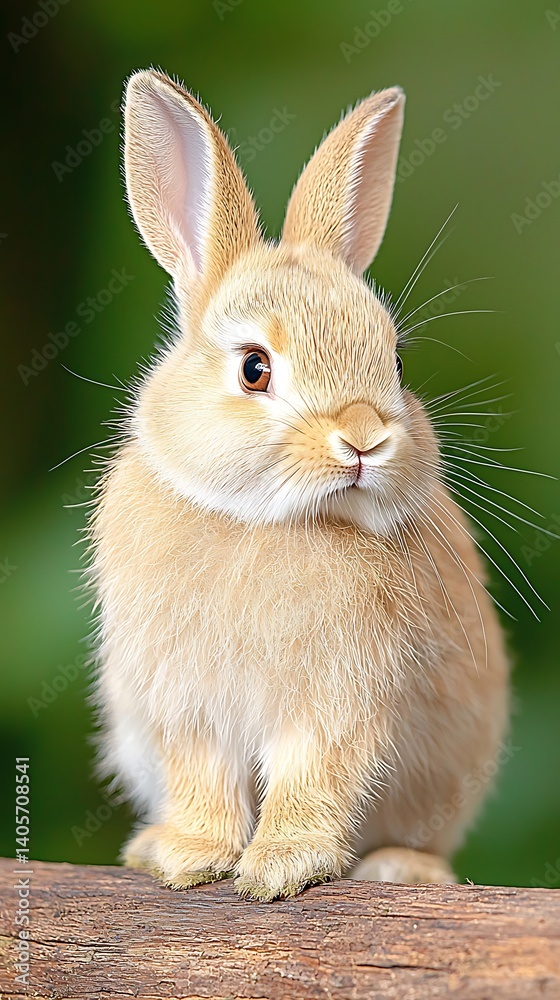 Fototapeta premium Cute Bunny Outdoors