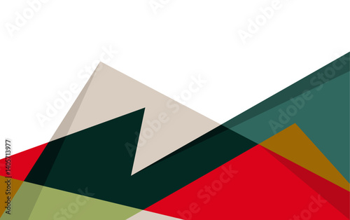 Free Download Mountain Abstract Wall Art Landscape Geometric Design Vector. Simple Mountain Poster - GFXLoad
