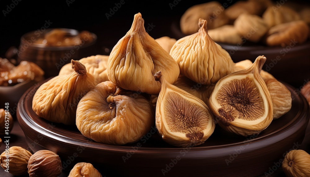 Fototapeta premium Dried figs