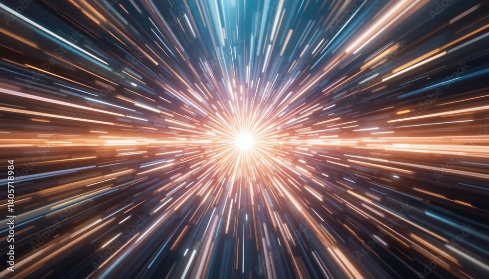 Explosive light burst action cosmic space abstract animation digital environment close-up viewpoint energy and motion concept for seo impact Explosive light burst action cosmic space abstract animation digital environment close-up viewpoint energy and motion concept for seo impact