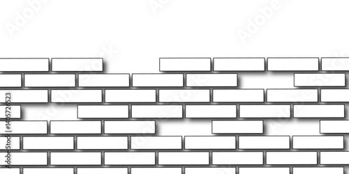 White brick wall background. White stone brick wall seamless background. Seamless Texture Pattern of a Brick Wall. white bricks wall 3d illustration. Brick wall Texture. wall stone texture background.