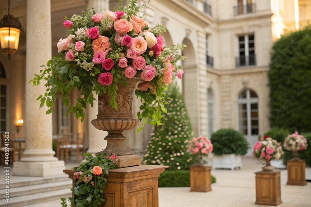 Fototapeta premium flowers in pots