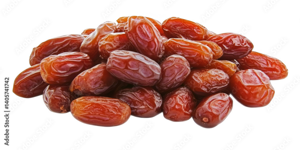 Photo of Dried Dates Pile with Brown Texture Isolated on Transparent Background Photo of Dried Dates Pile with Brown Texture Isolated on Transparent Background