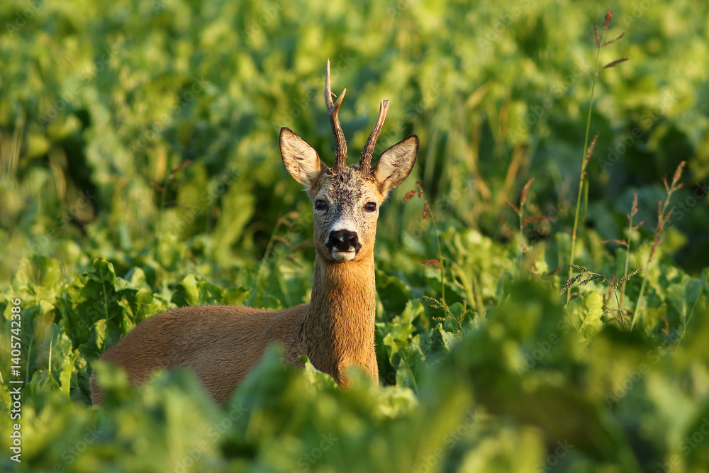 Sarna europejska (Capreolus capreolus) roe deer