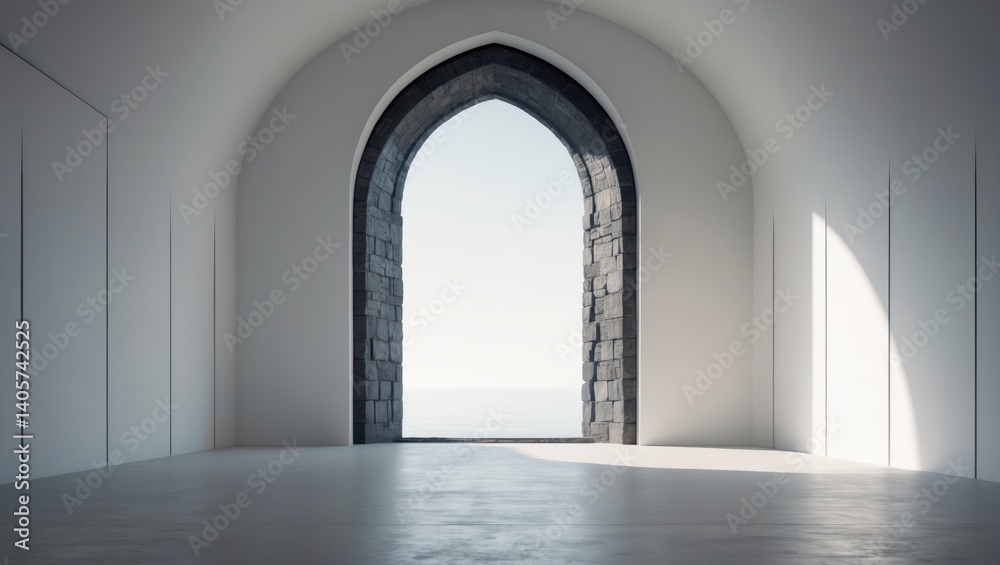 Window frame depicted on a separate background Window frame depicted on a separate background