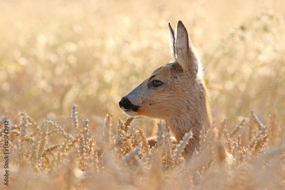 Sarna europejska (Capreolus capreolus) roe deer