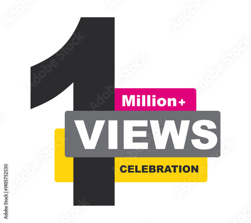 Download this views celebration thumnail banner set 1M to 1M, ik view, 1 M view 33.ai