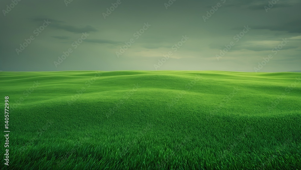 Aerial view of green grass texture for golf course and sports field use Aerial view of green grass texture for golf course and sports field use