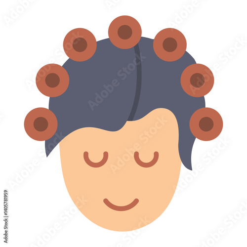 Hair curler Icon
