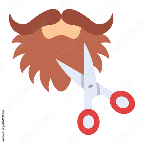 Beard trimming Icon