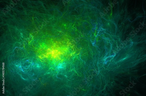 Abstract fractal image on the colorful background