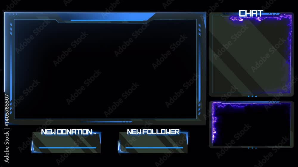 Blue Streamer Overlay Setup