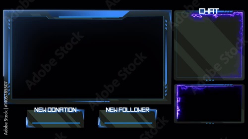 Blue Streamer Overlay Setup